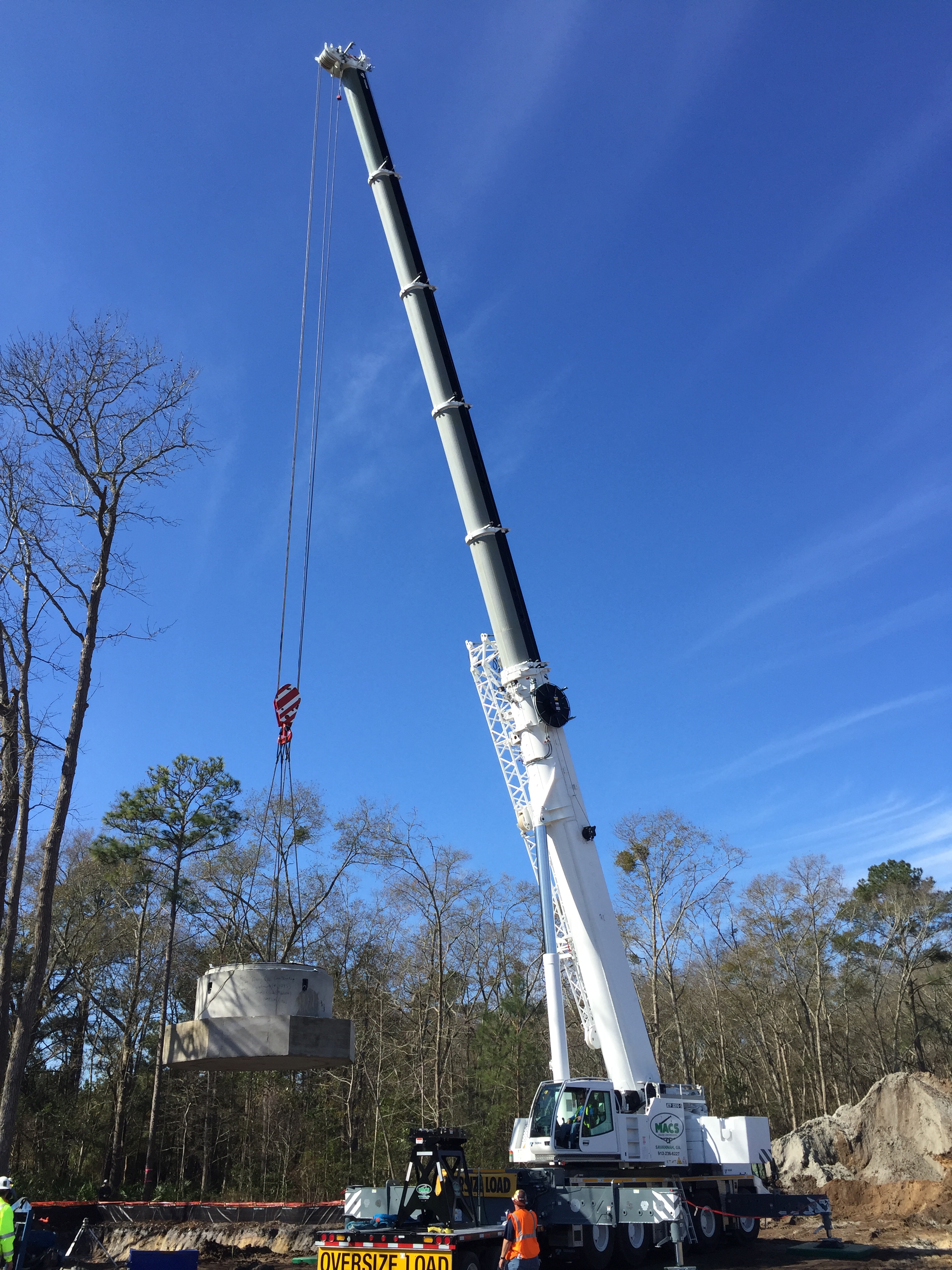 Industrial Cranes Agriculture & Farming Equipment Hauling Georgia South Carolina