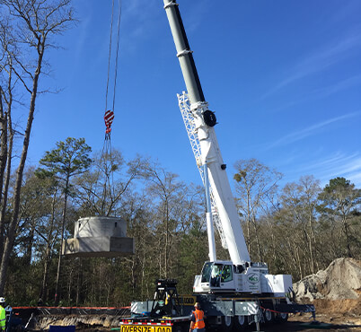 Construction Site Cranes - MACs Construction Site Crane rentals MACs