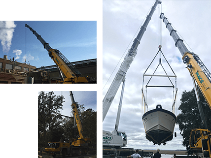 Heavy Cargo Cranes Georgia and South Carolina